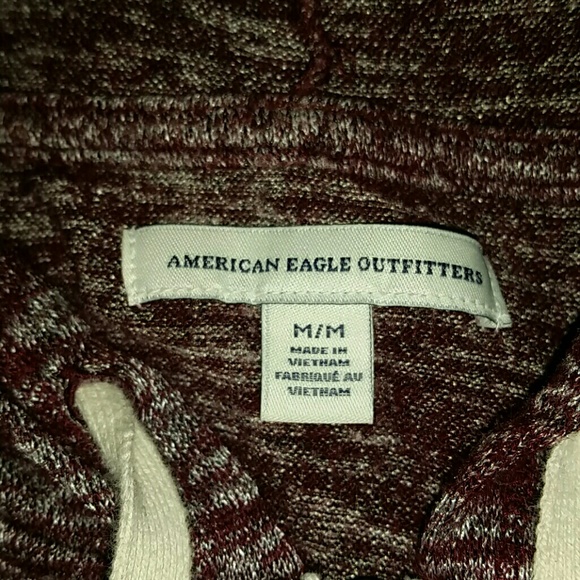 AEO dark red jacket - Picture 4 of 4